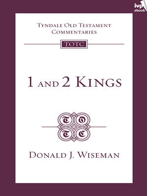 cover image of TOTC 1 & 2 Kings